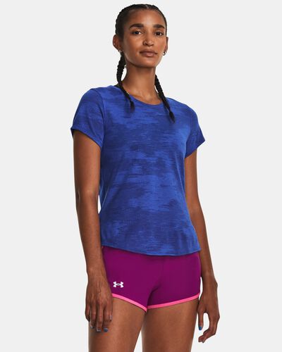 Women's UA Streaker Speed Camo Short Sleeve