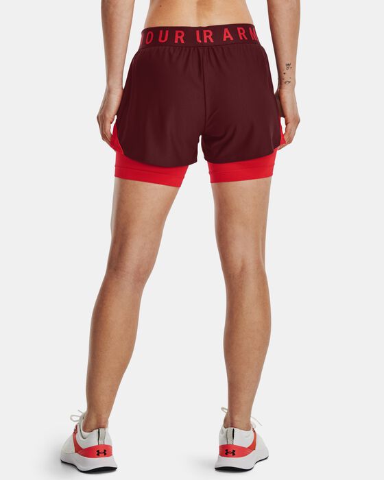 Women's UA Play Up 2-in-1 Shorts image number 1