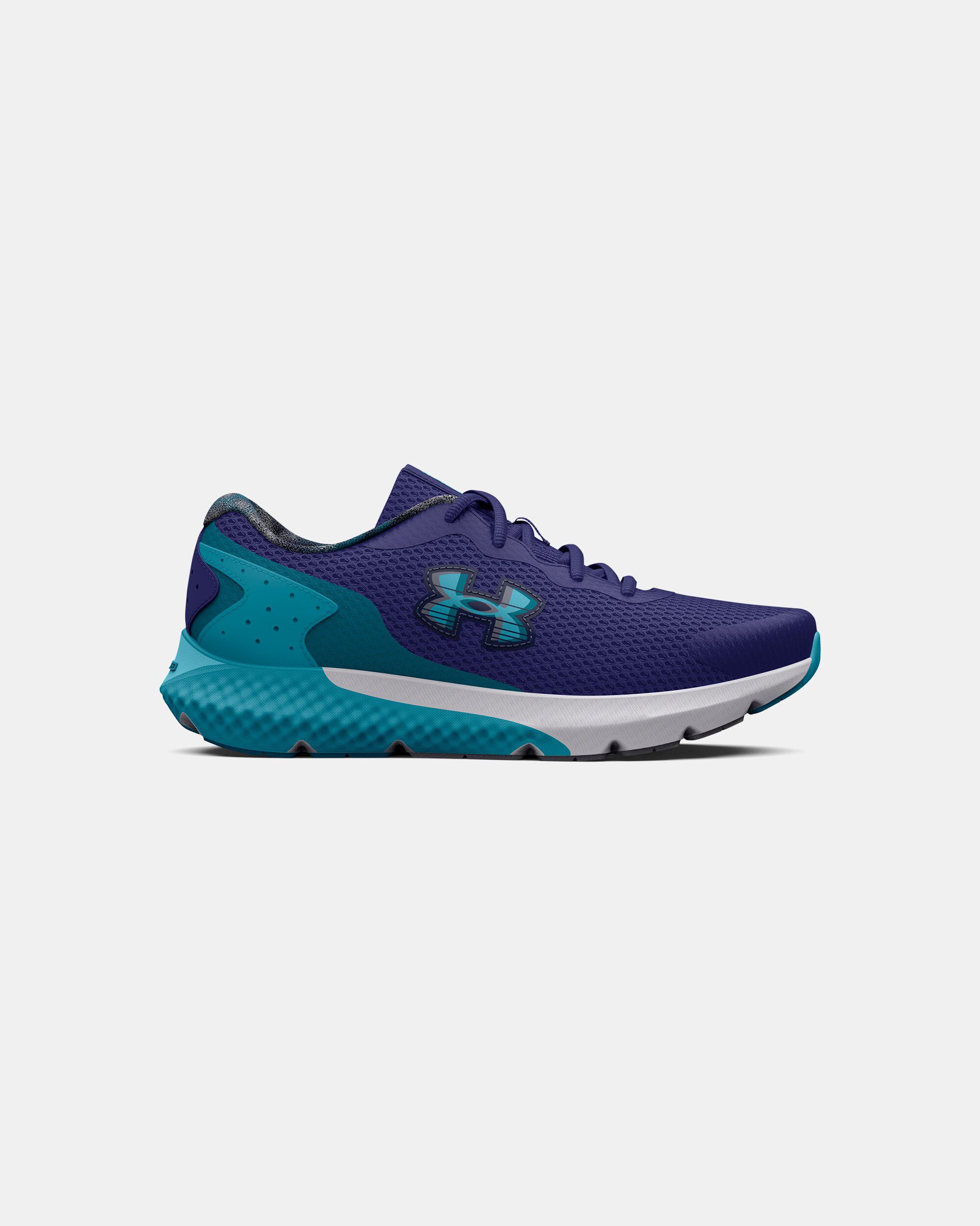 Boys blue under armour shoes sales