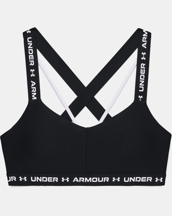 Women's UA Crossback Low Sports Bra image number 8