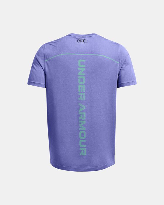 Men's UA Vanish Elite Seamless Wordmark Short Sleeve image number 1