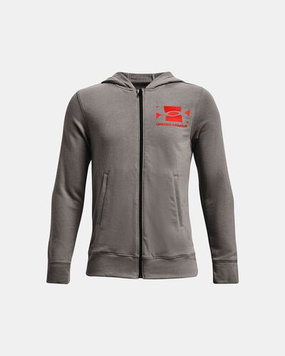 Boys' UA Rival Terry Full Zip Hoodie