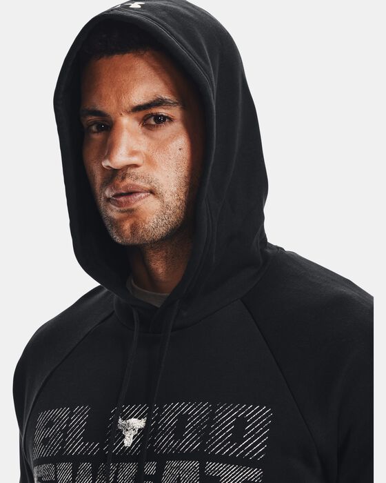 Men's Project Rock Rival Fleece Hoodie image number 5