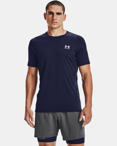 Men's HeatGear® Armour Fitted Short Sleeve