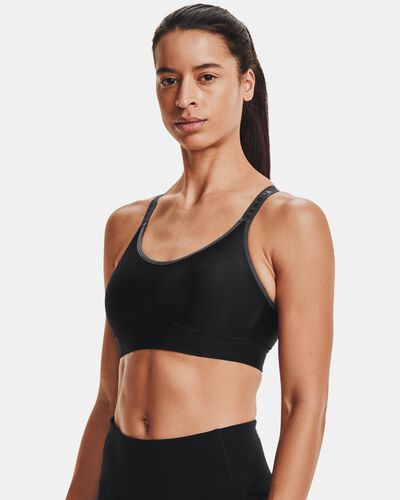 Women's UA Infinity Mid Printed Sports Bra