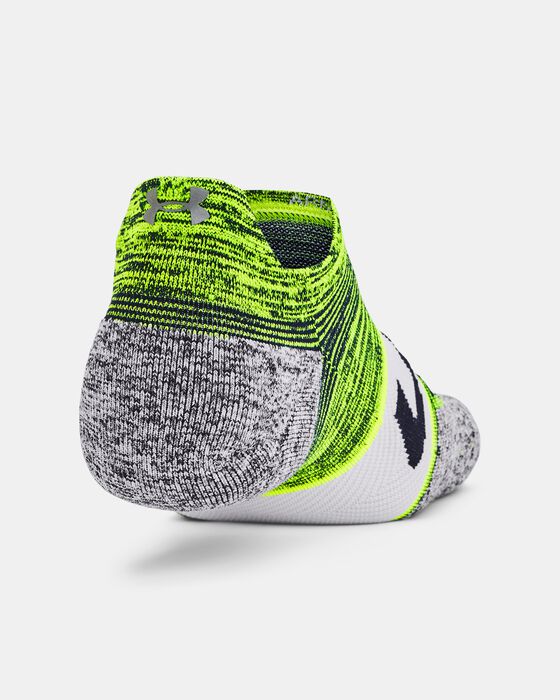 Unisex UA ArmourDry™ Run Cushion No Show Tab Socks image number 2