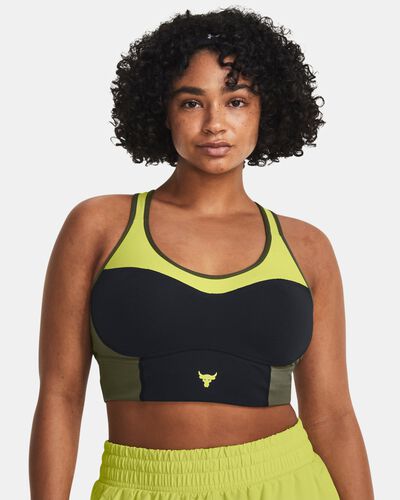 Women's Project Rock Infinity Mid Longline Lets Go Bra