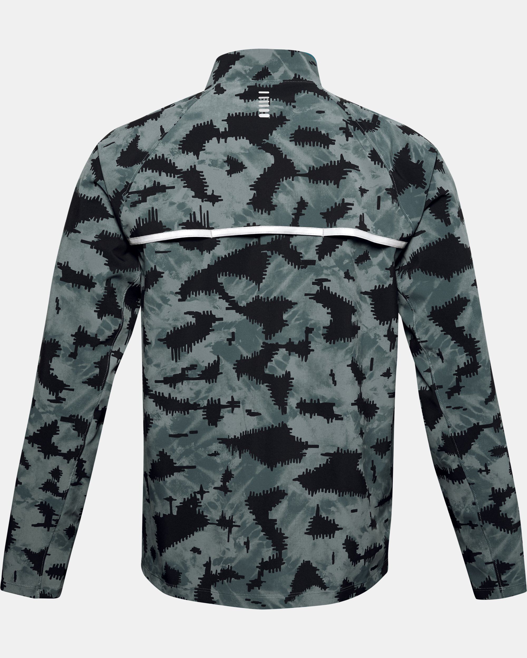 Under Armour Men s UA Storm Launch 3.0 Printed Jacket Blue in