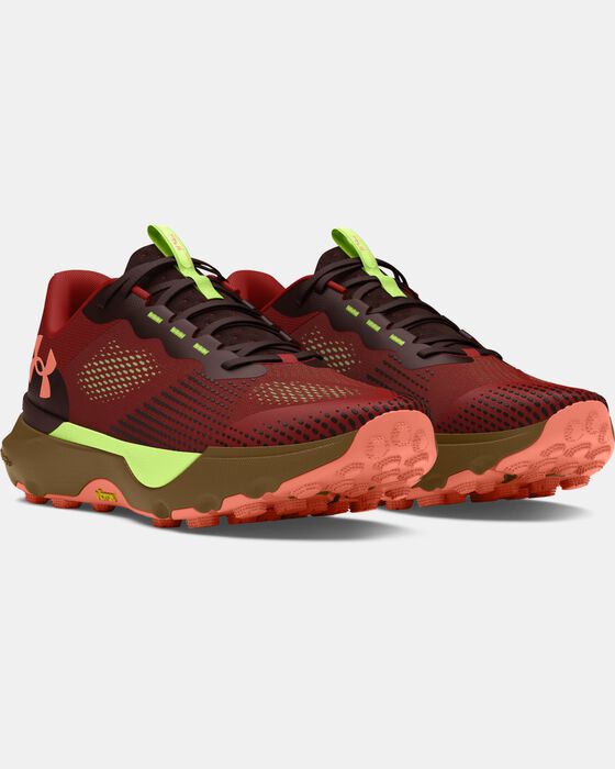 Unisex UA Infinite Pro Trail Running Shoes image number 3