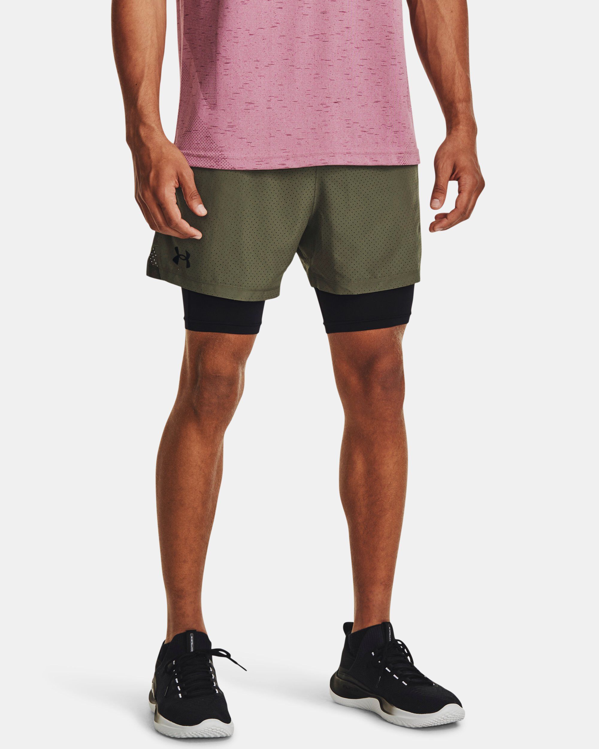 Under armour qualifier woven shorts mens sale