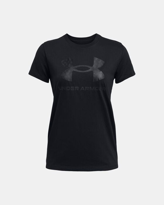 Women's UA Rival Logo Short Sleeve image number 2