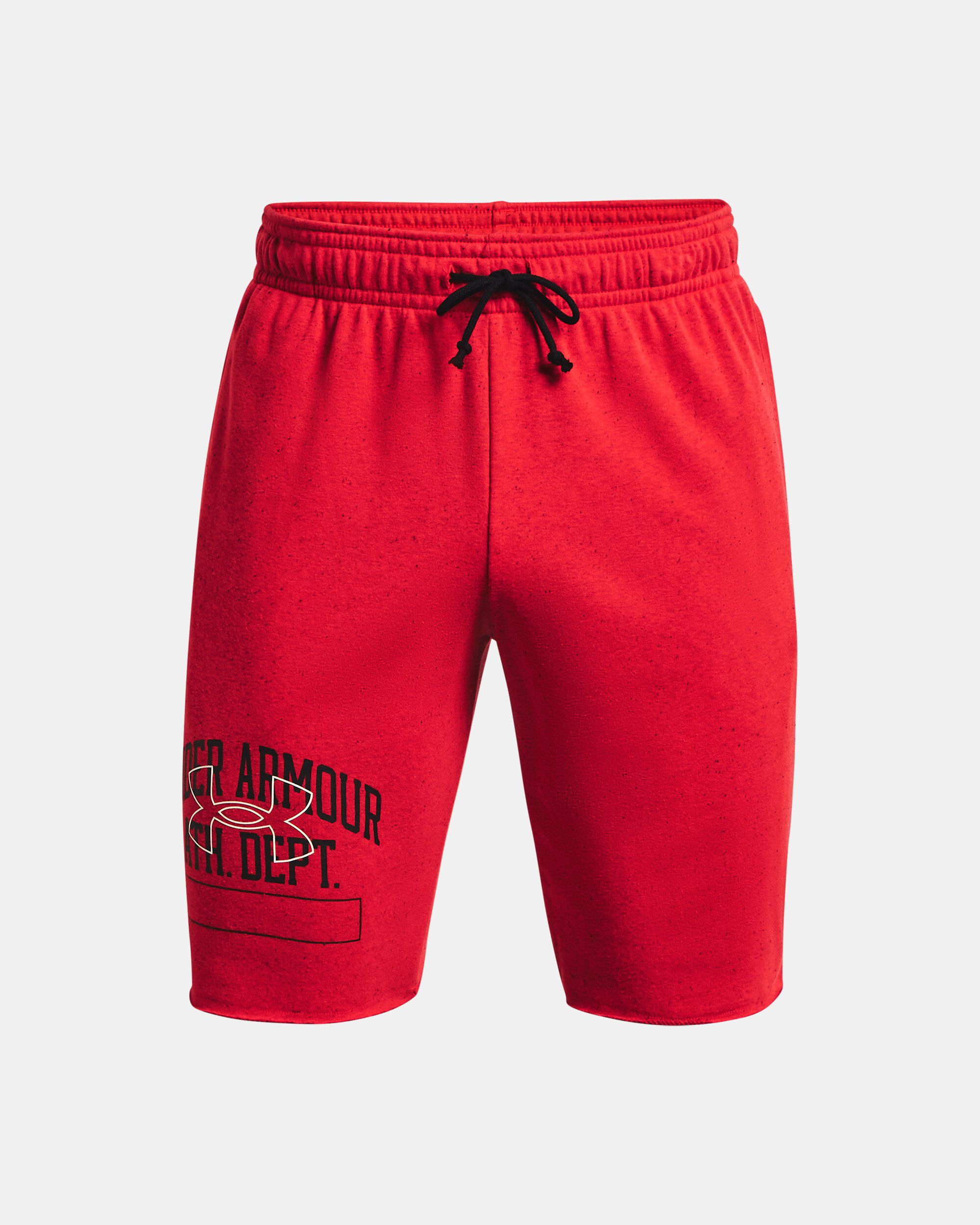 Buy Men s UA Rival Terry Athletic Department Shorts Red in Dubai UAE Under Armour