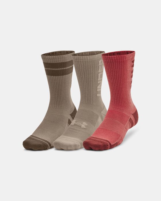 Unisex UA Performance Tech 3-Pack Crew Socks image number 0