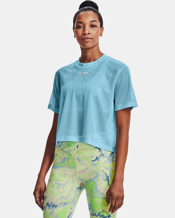 Women's UA Mesh Graphic T-Shirt image number 0