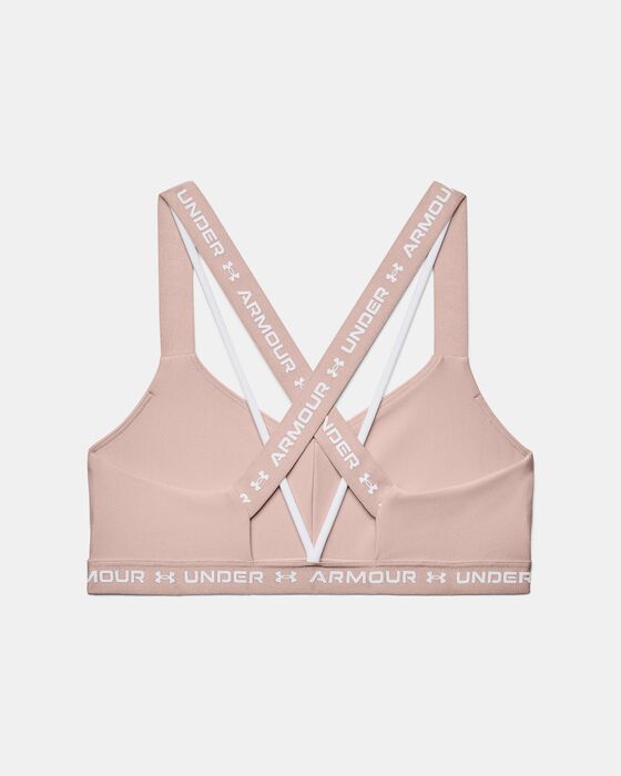 Women's UA Crossback Low Sports Bra image number 9