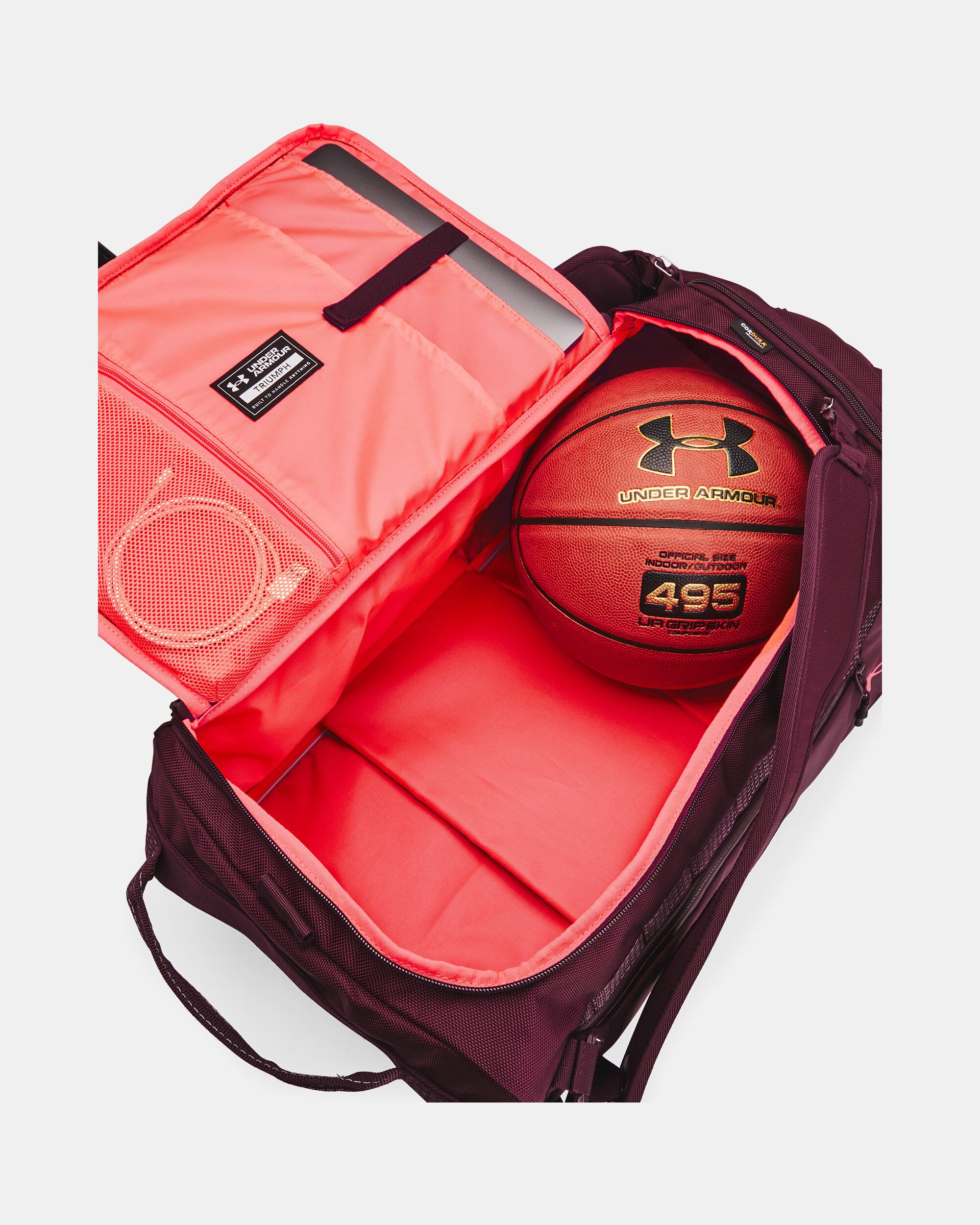 Buy UA Triumph CORDURA Duffle Backpack Red in Dubai UAE Under Armour