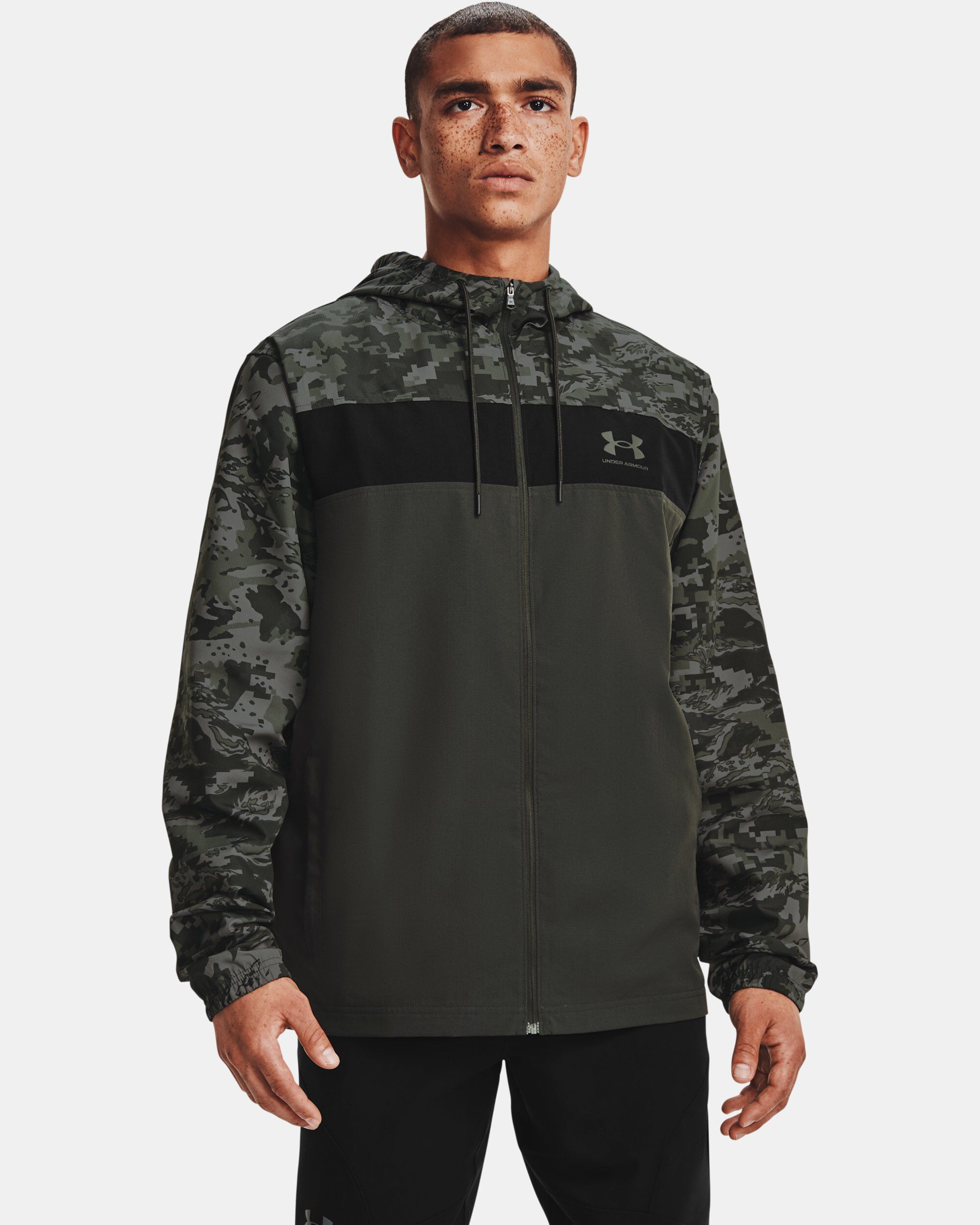 Camo under armour jacket hotsell