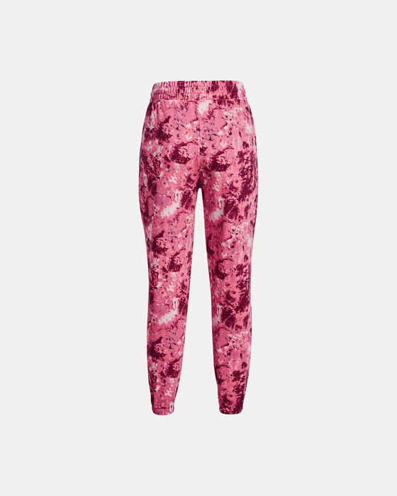 Women's UA Rival Terry Printed Joggers image number 5