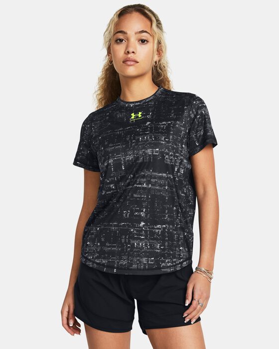 Women's UA Challenger Pro Training Printed Short Sleeve image number 0