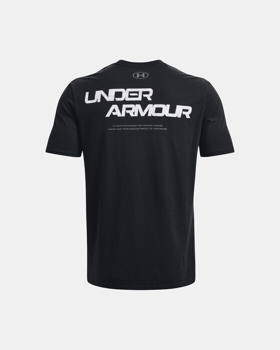 Men's UA ABC Camo Fill Wordmark Short Sleeve image number 5