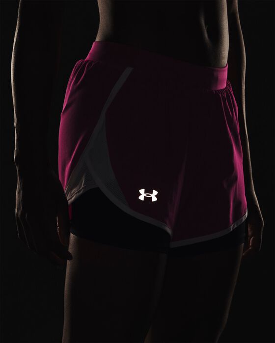 Women's UA Fly-By 2.0 2-in-1 Shorts image number 3