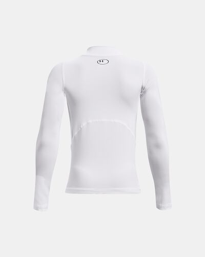 Boys' HeatGear Armour® Mock Long Sleeve