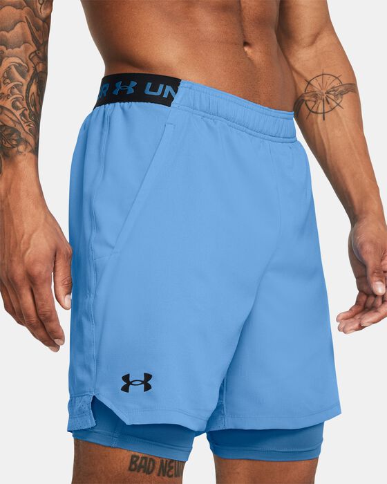 Men's UA Vanish Woven 2-in-1 Shorts image number 3