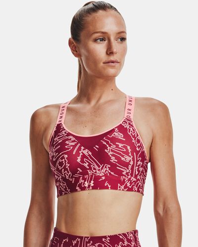 Women's UA Infinity High Printed Sports Bra