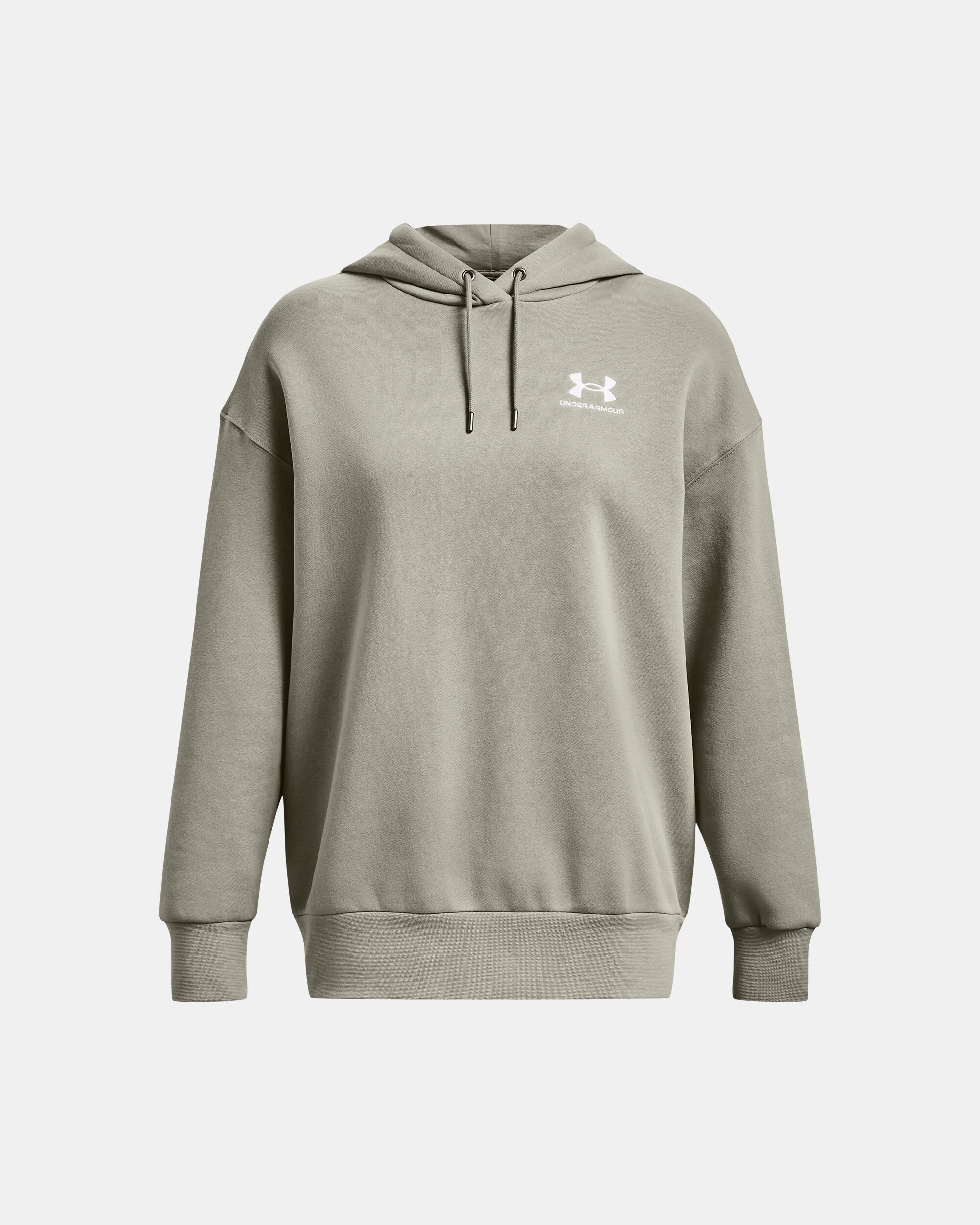 Under Armour Women s UA Essential Fleece Oversized Hoodie Green in