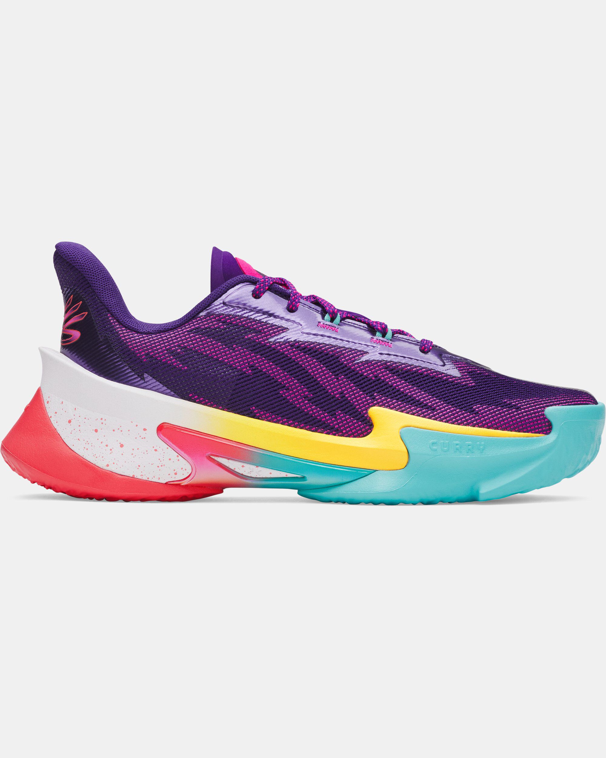 under armour curry purple shoes