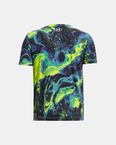 Boys' Project Rock Marble Print Short Sleeve