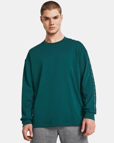 Men's UA Heavyweight Tonal Wordmark Long Sleeve