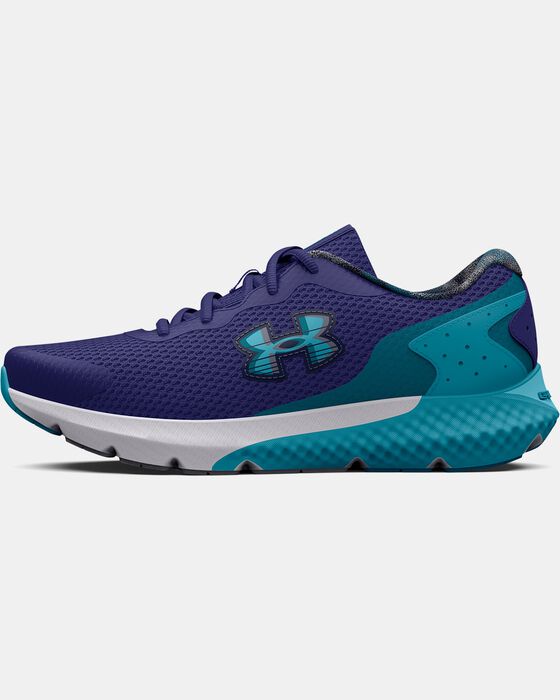 Boys' Grade School UA Charged Rogue 3 Running Shoes image number 5