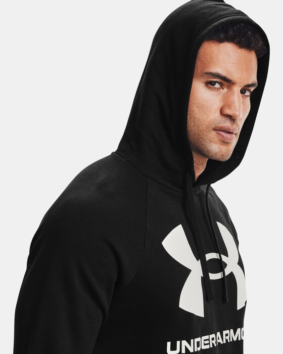 Men's UA Rival Fleece Big Logo Hoodie image number 3