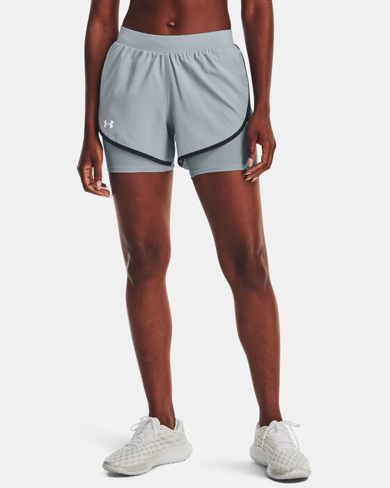 Women's UA Fly-By Elite 2-in-1 Shorts image number 0