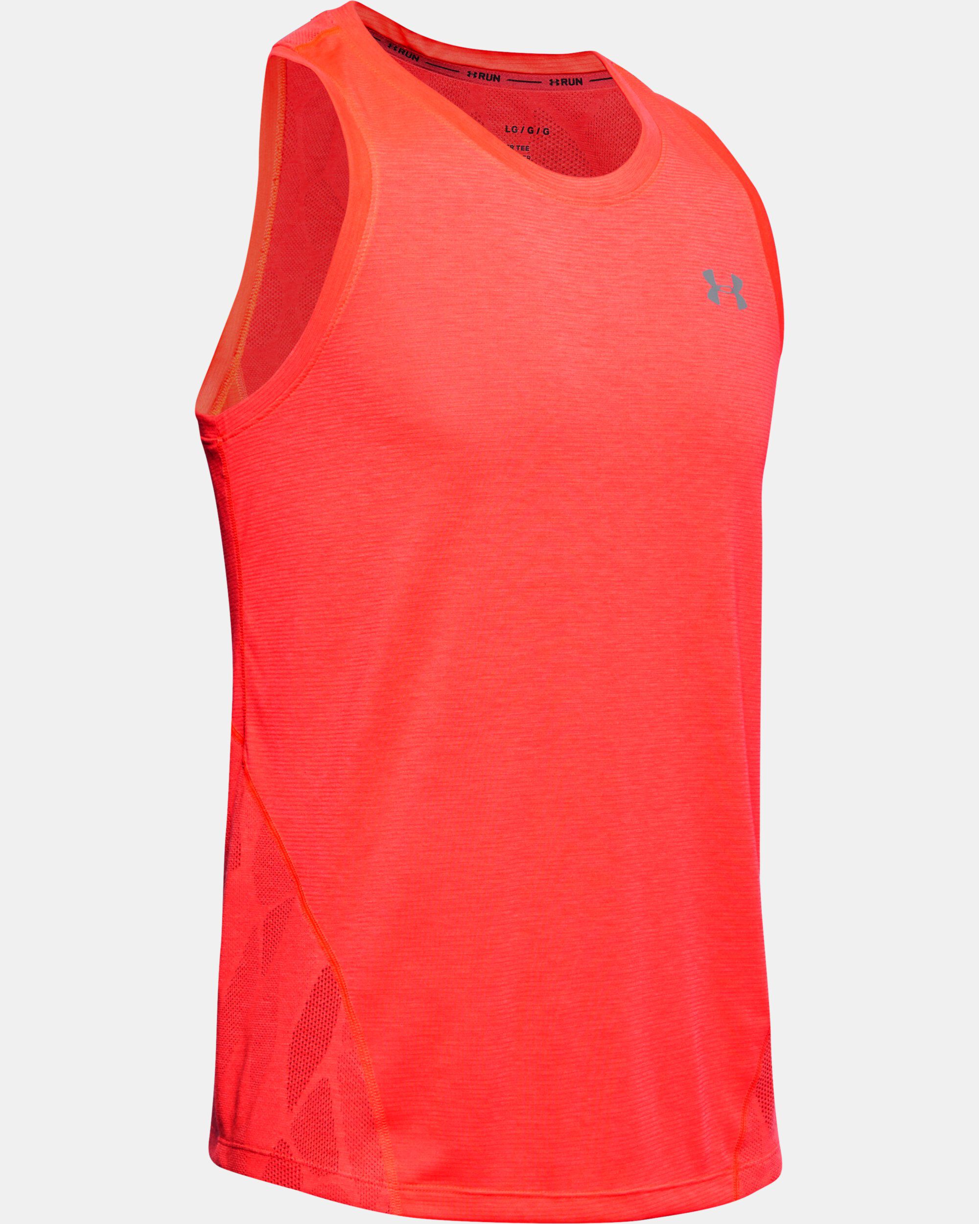 Buy Men s UA Streaker 2.0 Shift Singlet Red in Dubai UAE Under Armour