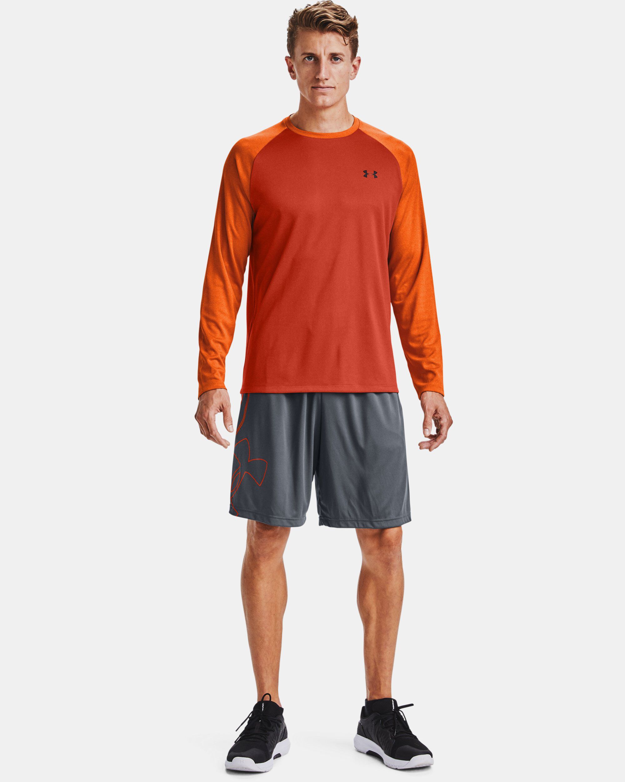 Orange under shop armour long sleeve