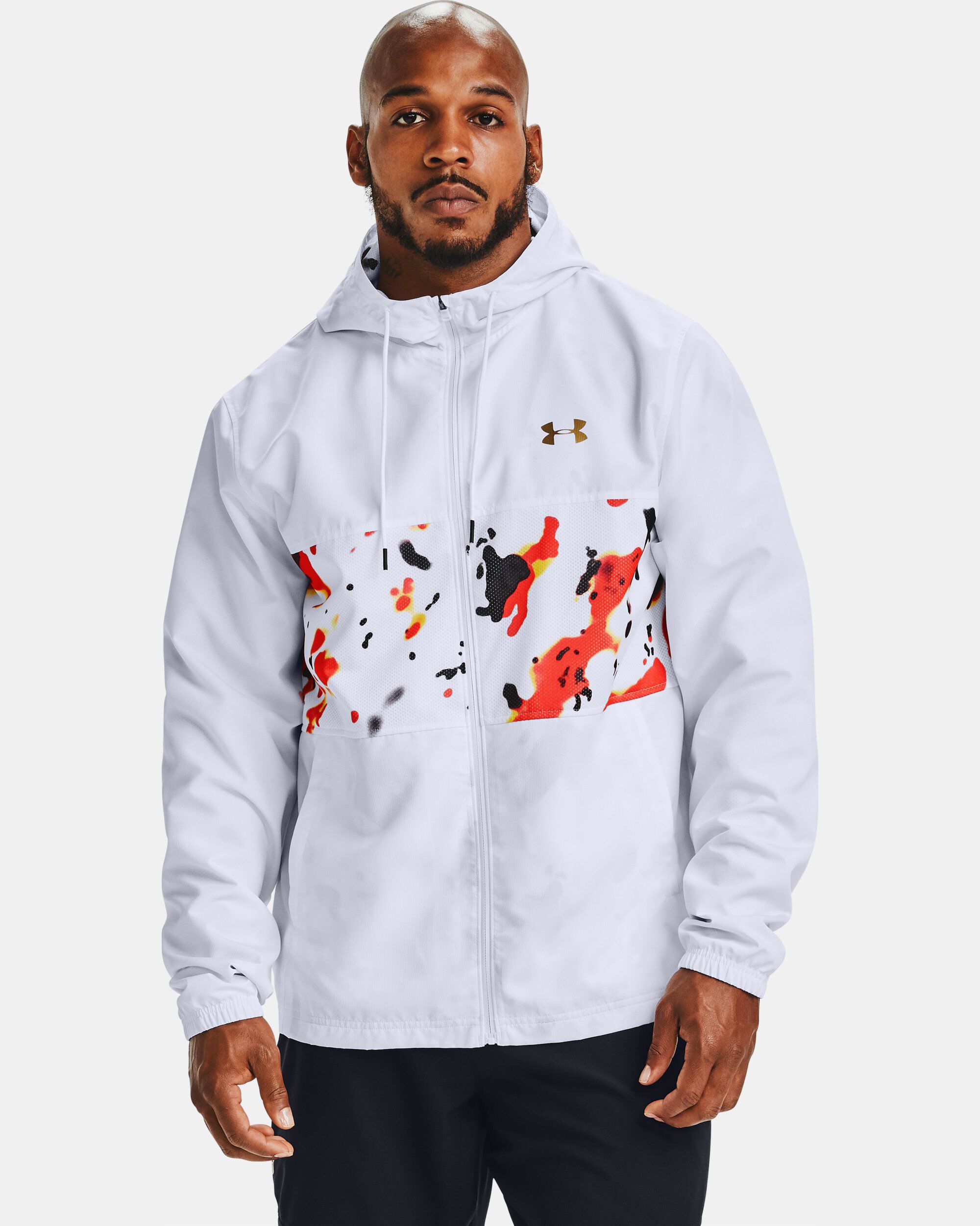 Under armour white shop digital camo jacket