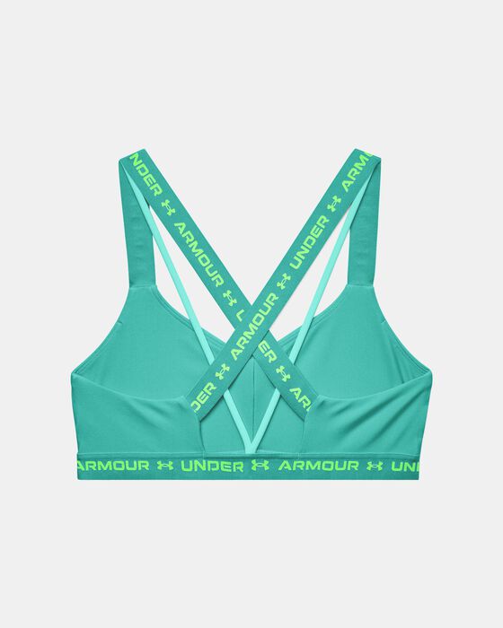 Women's UA Crossback Low Sports Bra image number 7