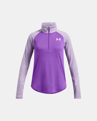 Girls' UA Tech™ Graphic ½ Zip