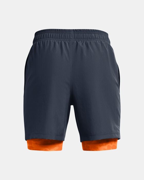 Boys' UA Tech™ Woven 2-in-1 Shorts image number 1