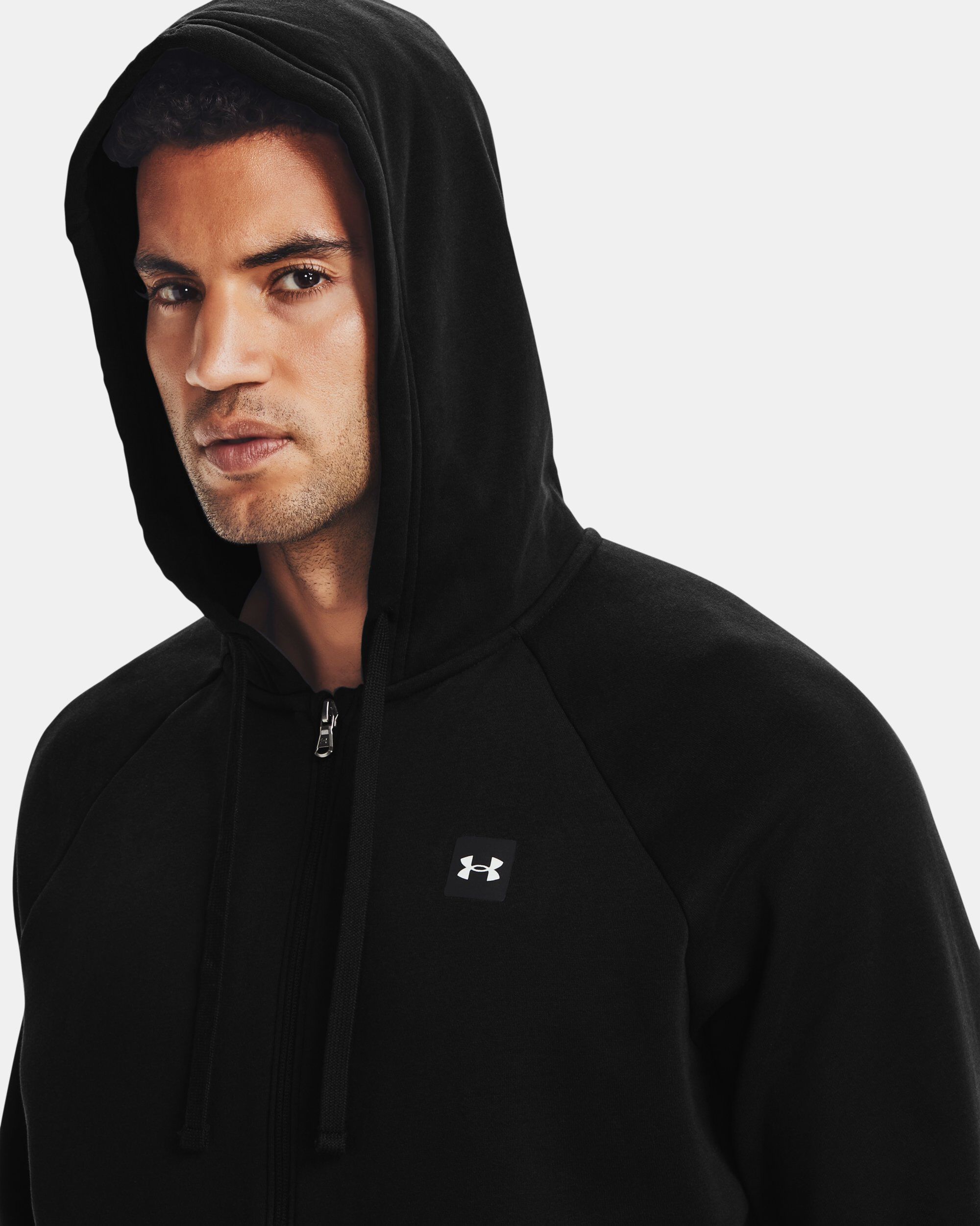 Men's ua rival fleece fitted full zip hoodie 2025