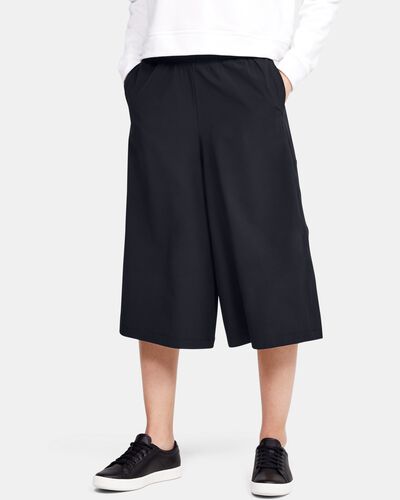 Women's UA Woven Open Crop