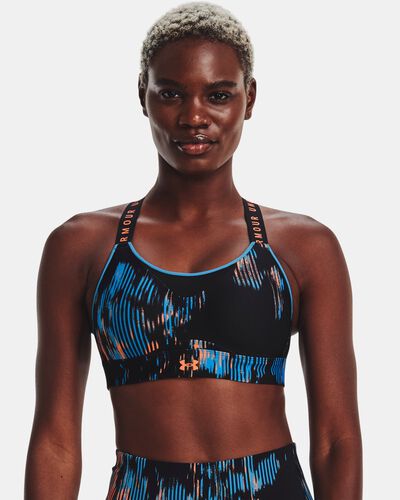 Women's UA Infinity High Printed Sports Bra