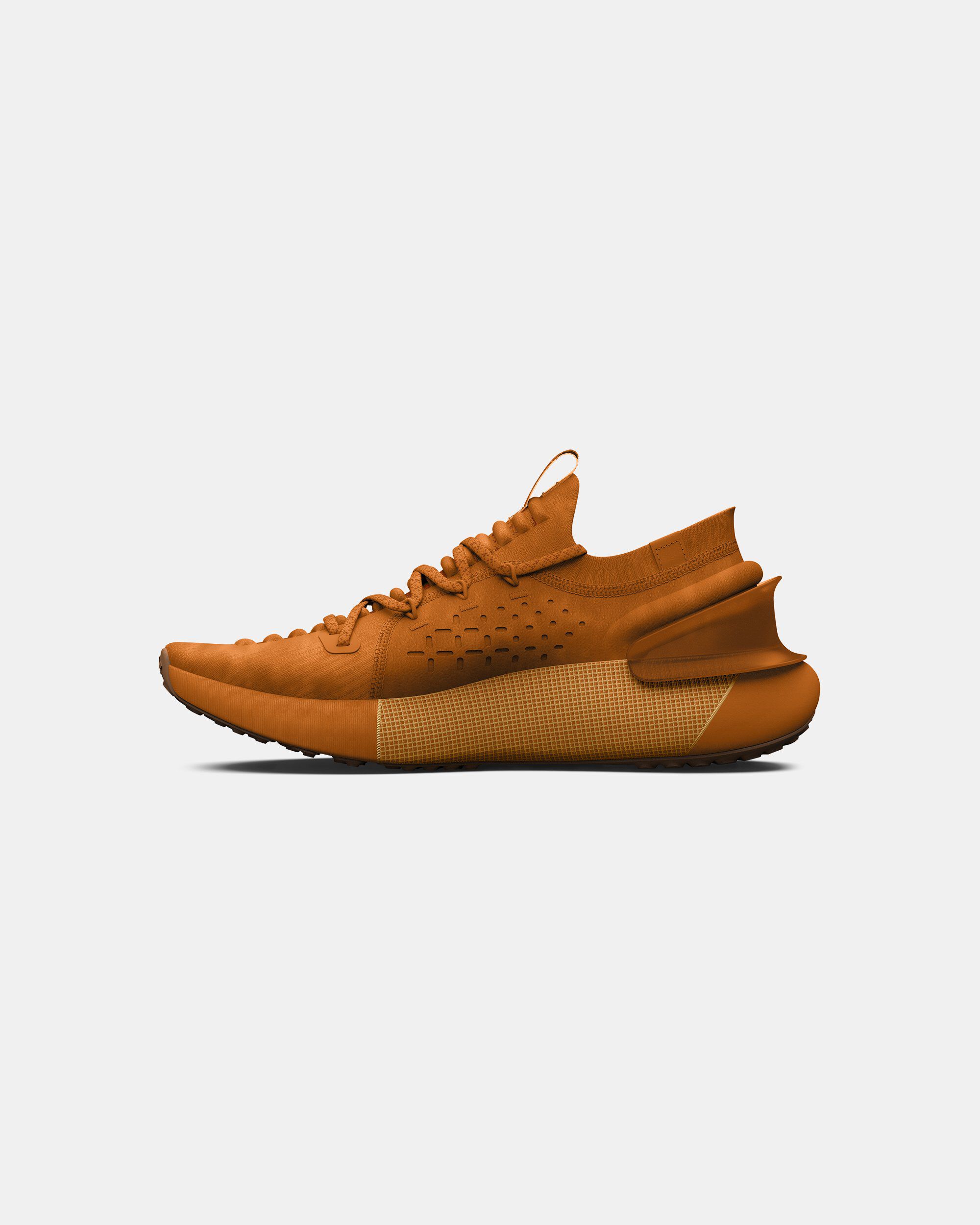 Under Armour Men s UA HOVR Phantom 3 Dyed Running Shoes Brown in