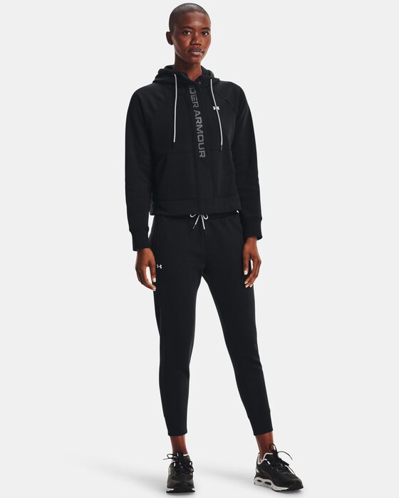 Women's UA Rival Fleece Mesh Pants image number 2