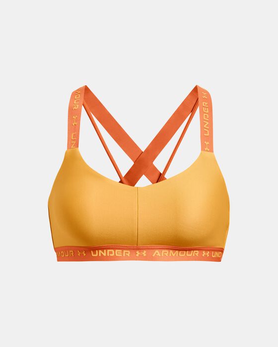 Women's UA Crossback Low Sports Bra image number 10