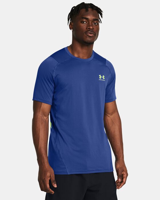 Men's HeatGear® Fitted Graphic Short Sleeve image number 0