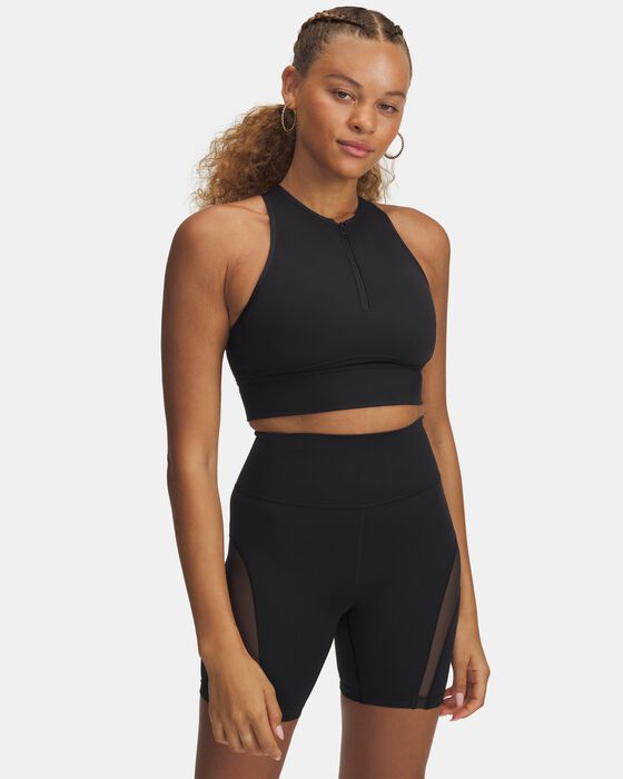 Women's UA Meridian Zip Tank image number 0