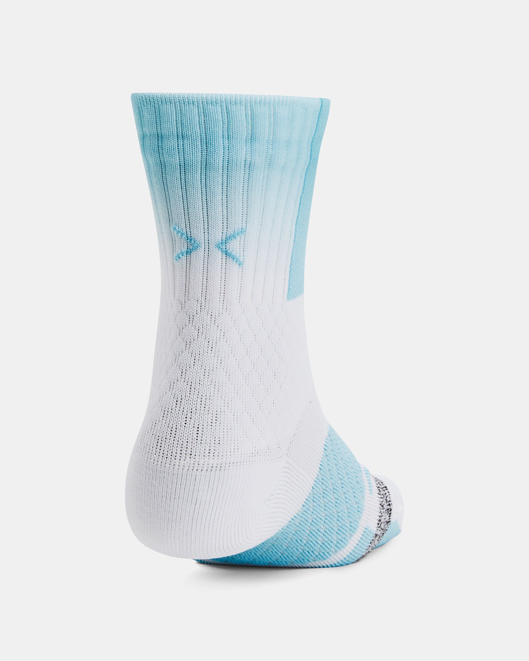 【UNDER ARMOUR】Unisex Curry ArmourDry Playmaker Socks NWT Under Armour Unisex Curry ArmourDry Playmaker Mid Crew